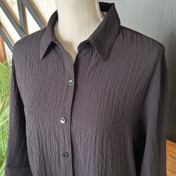 White Stag black women’s blouse size small top blouse - Picture 2 of 4